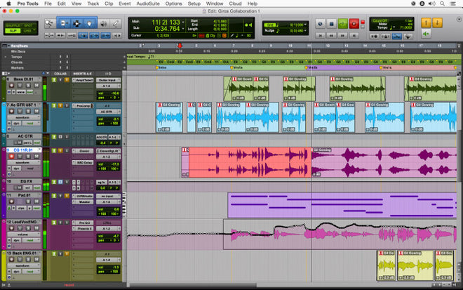 Pro Tools Session Templates